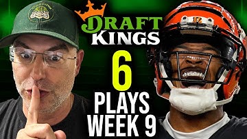 Best DraftKings DFS Picks Week 9 | 5 Core Plays to Win