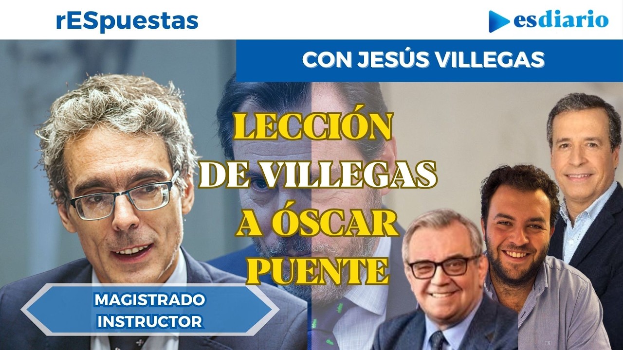 Óscar Puente se burla de Villegas y el juez le da una lección de nobleza