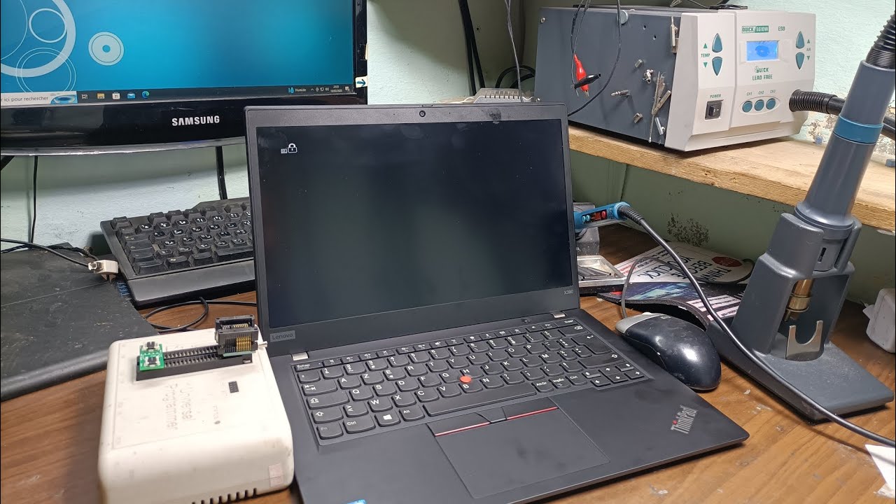 Unlock and Remove Password Bios lenovo Thinkpad X390 (full method) YouTube