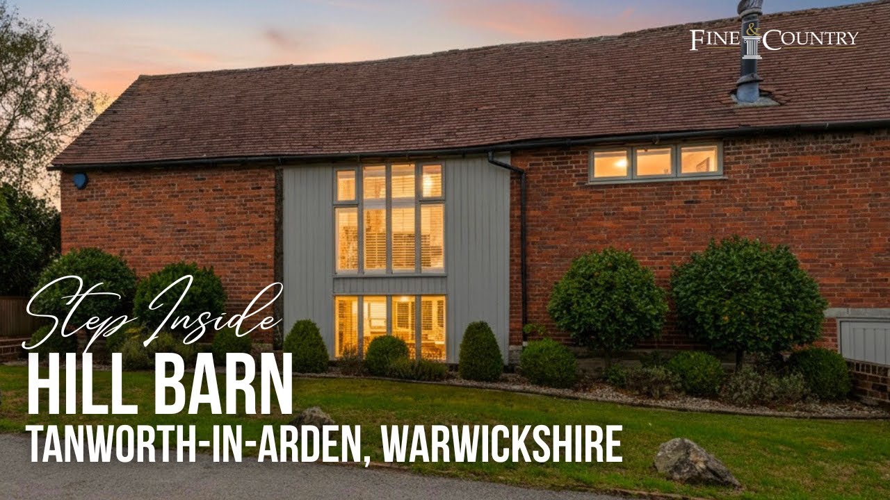 Luxury Grade II Listed Barn Conversion in Tanworth-in-Arden | Matthew Lowe | Fine & Country