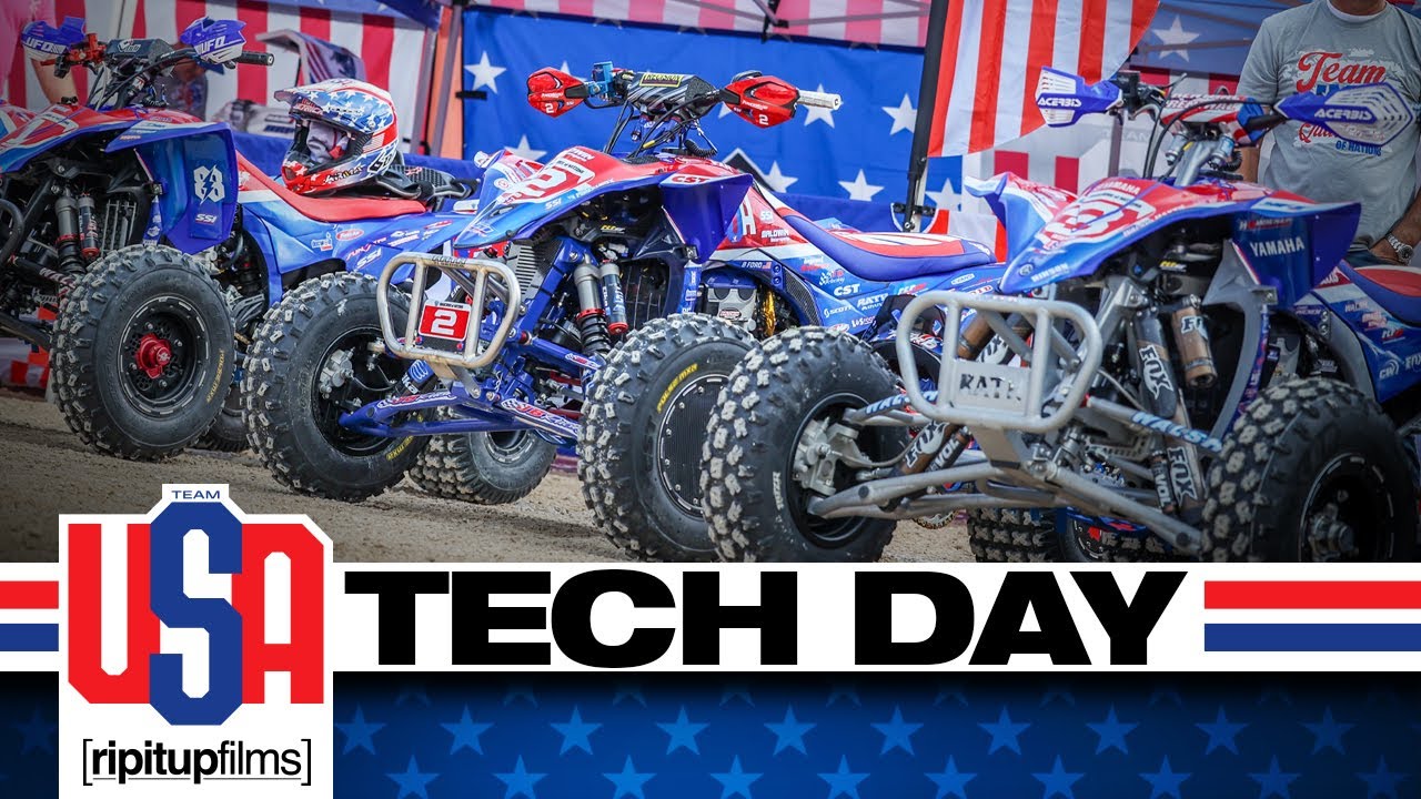 Team USA Tech Day in Cingoli, Italy - Quadcross of Nations