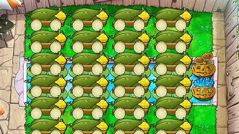 Plants Vs Zombies (Pool Endless) - 24 Cob Cannon (No cheat, No TAS, No Pausing)