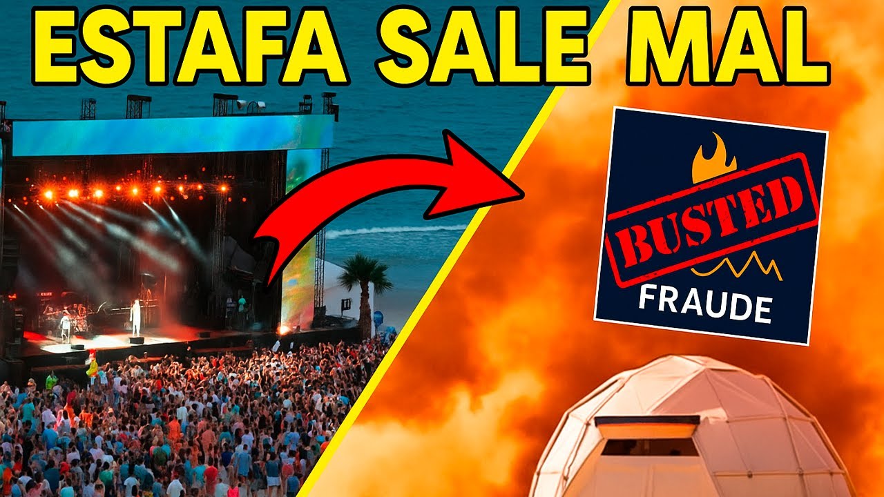 El festival de música FALSO que fue un FRAUDE TOTAL: Fyre Festival