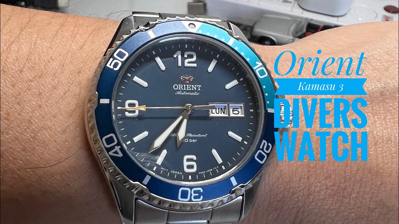 Orient Mako III / Kamasu OR-RA-AA0818L19B  Divers Watch Unboxing