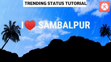 New Trending Status Edit In kinemaster | Sambalpuri 3D Moving Status Making Video | Rr Graphics 130