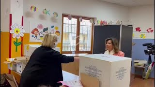 Elezioni, ecco il voto di Maria Elisabetta Casellati a Potenza