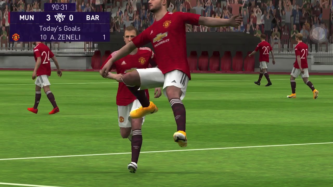 IOS Gameplay | PES 2021 On I Phone 7 Plus #10