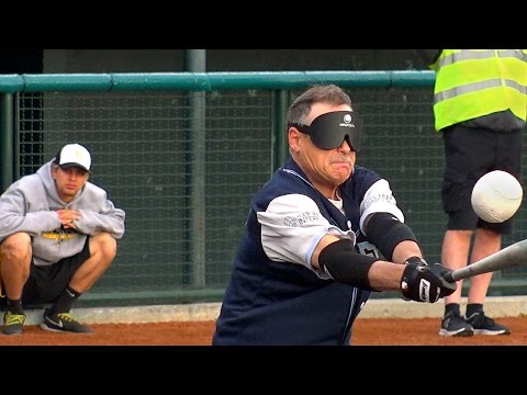 Video Non-seeing and seeing both play beep baseball - youtube