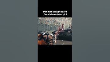 Ironman always learn from his mistake pt.4 #ironman #shorts