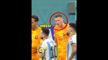 When Players Disrespect Messi😡#football #messi #weghorst #disrespect
