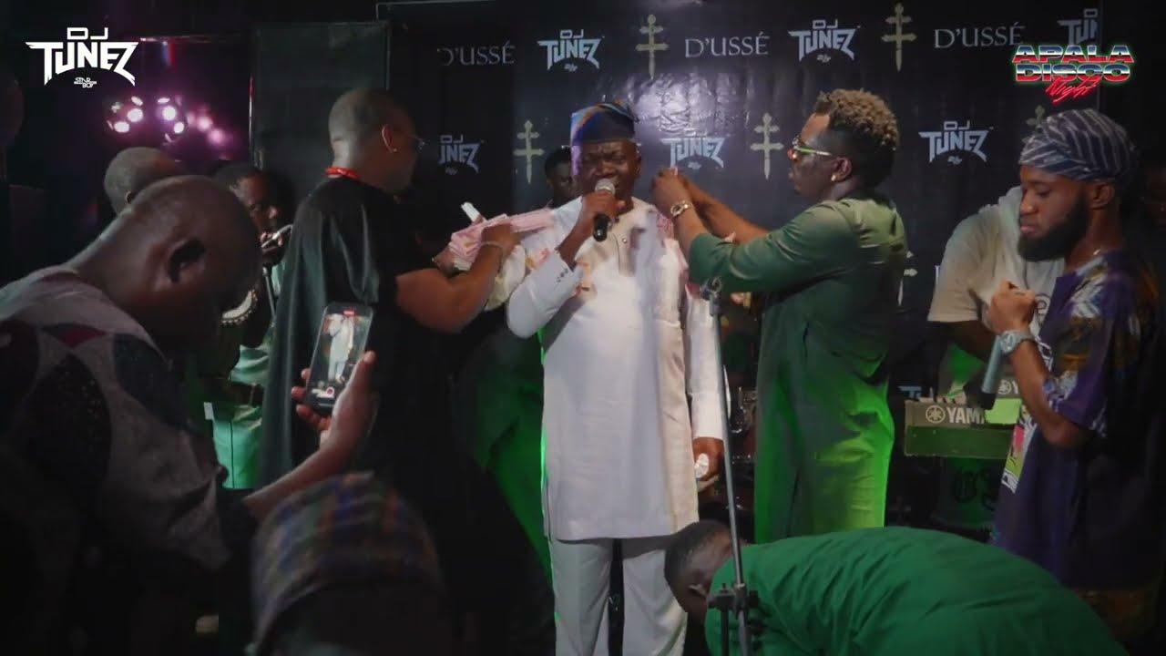 Apala Disco Night Lagos ft King Musiliu Babatunde Haruna Isola