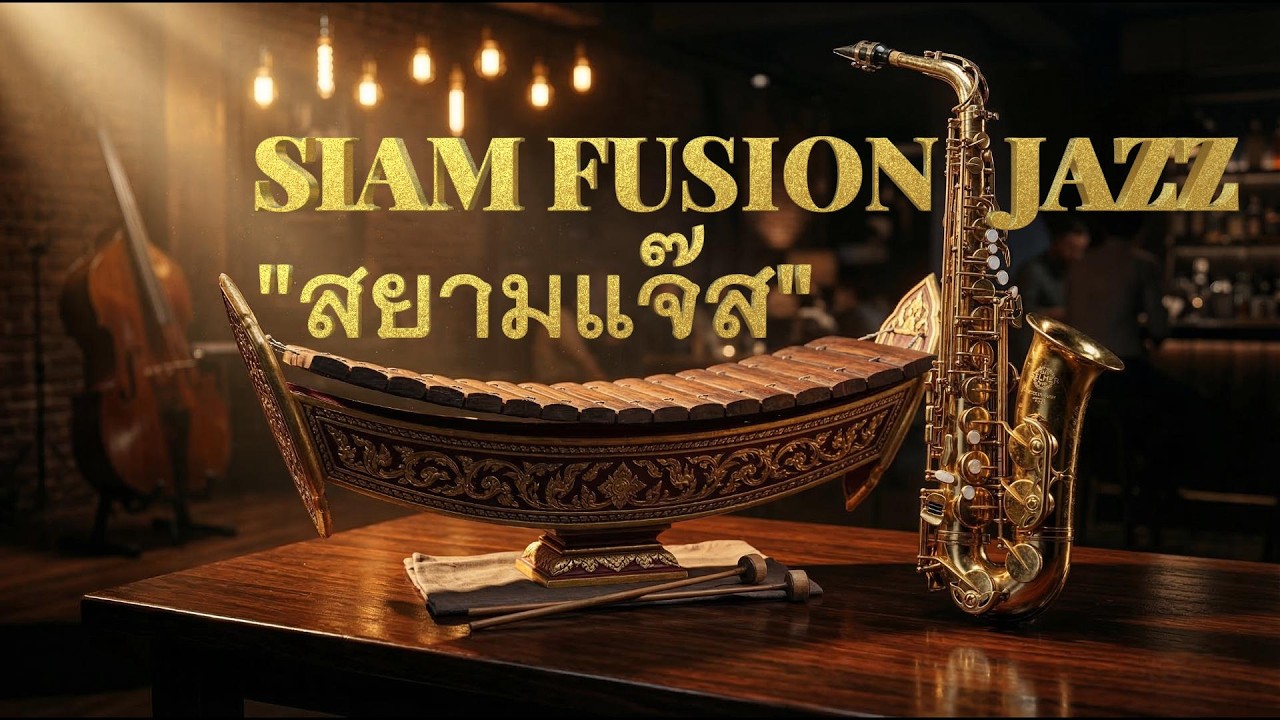 ดนตรีไทยร่วมสมัย x แจ๊ส -  Siam Session: เมื่อดนตรีไทยเดิม "คุย" กับ Jazz (Relaxing Fusion)