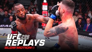 UFC 296 Highlights in Slow Motion!