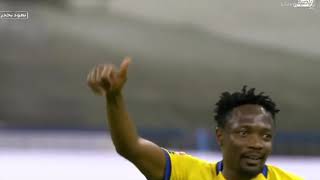 Ahmed Musa's goal for Al-Nassr vs Al-adalah