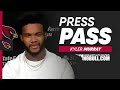 Kyler Murray: 'I'm Just Glad He Caught The Ball' | Arizona Cardinals