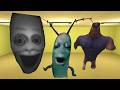 Plankton Aughh, Juggler And Officer Earl Nextbot in The Hole Nextbot Gmod