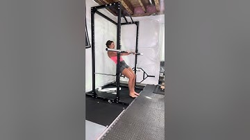 Inverted Rows on a Squat Rack