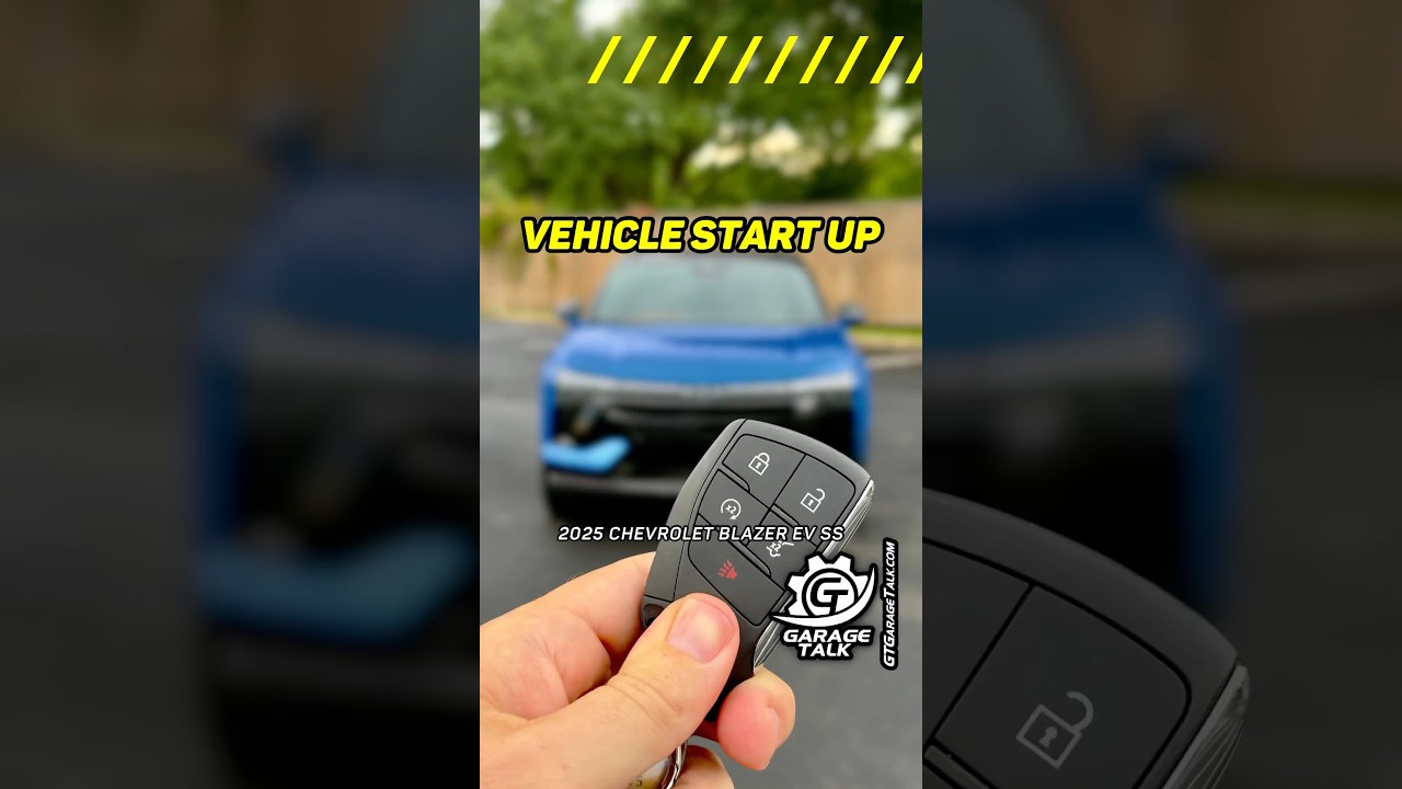Vehicle Start Up // 2025 Chevrolet Blazer EV SS