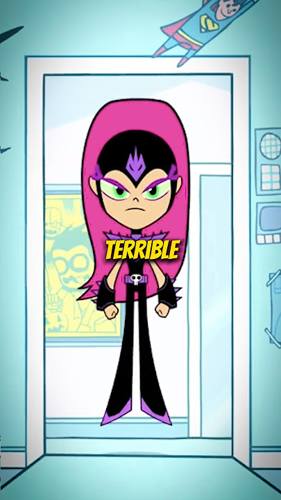 Starfire is EVIL! #teentitans #ttg #cartoons #dcu #superhero