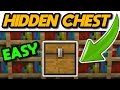 Minecraft Hidden Chest Tutorial 1.20 #Shorts