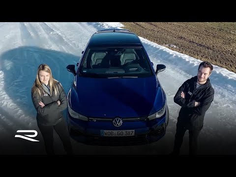 Golf R Winter Challenge with Benny Leuchter & Jasmin Preisig | Volkswagen R