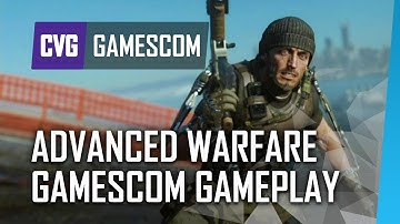 Call of Duty Advanced Warfare: Collapse Single Player Gameplay | Gamescom 2014