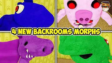 [UPDATE 210] 🦎 How to get ALL 4 NEW BACKROOMS MORPHS | Roblox