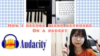 How I record Yamaha Keyboard on A Budget by using Printer USB Cable I Yamaha PSR-E363 I ILoveCMAJOR