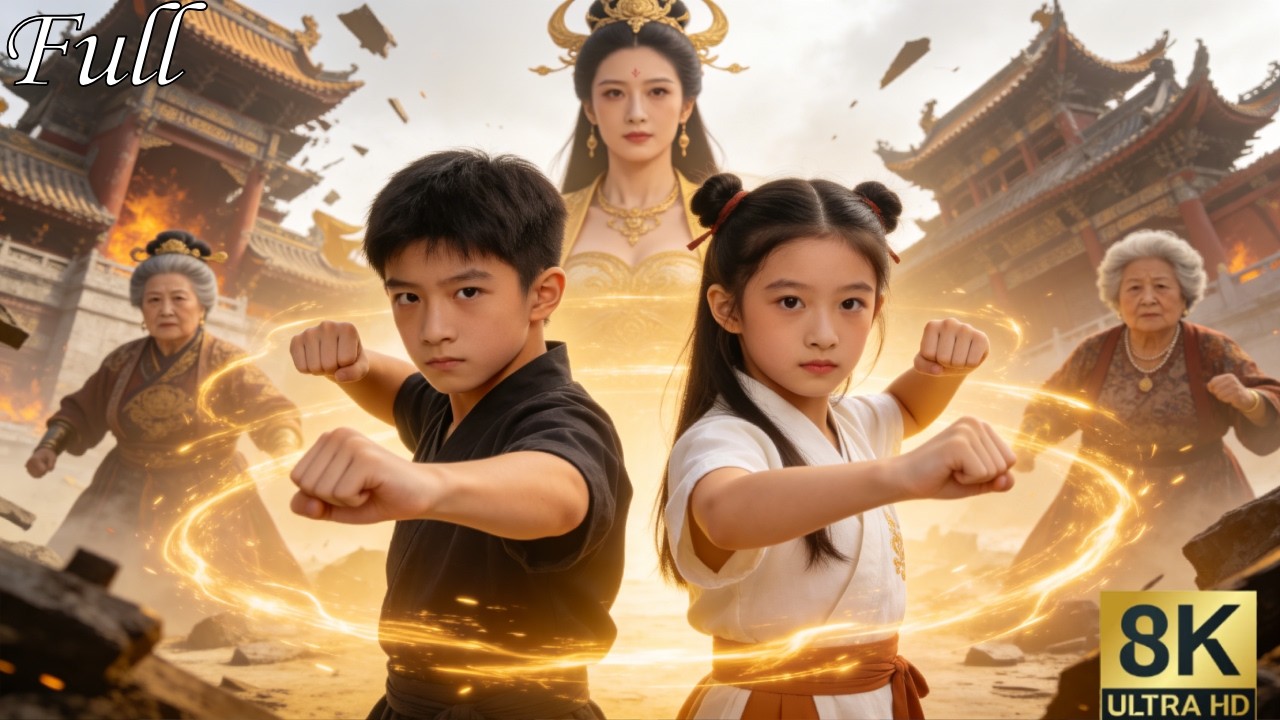 ¡Niños de kung fu desatan el caos! Buscan a su madre y sacuden la ciudad entera!