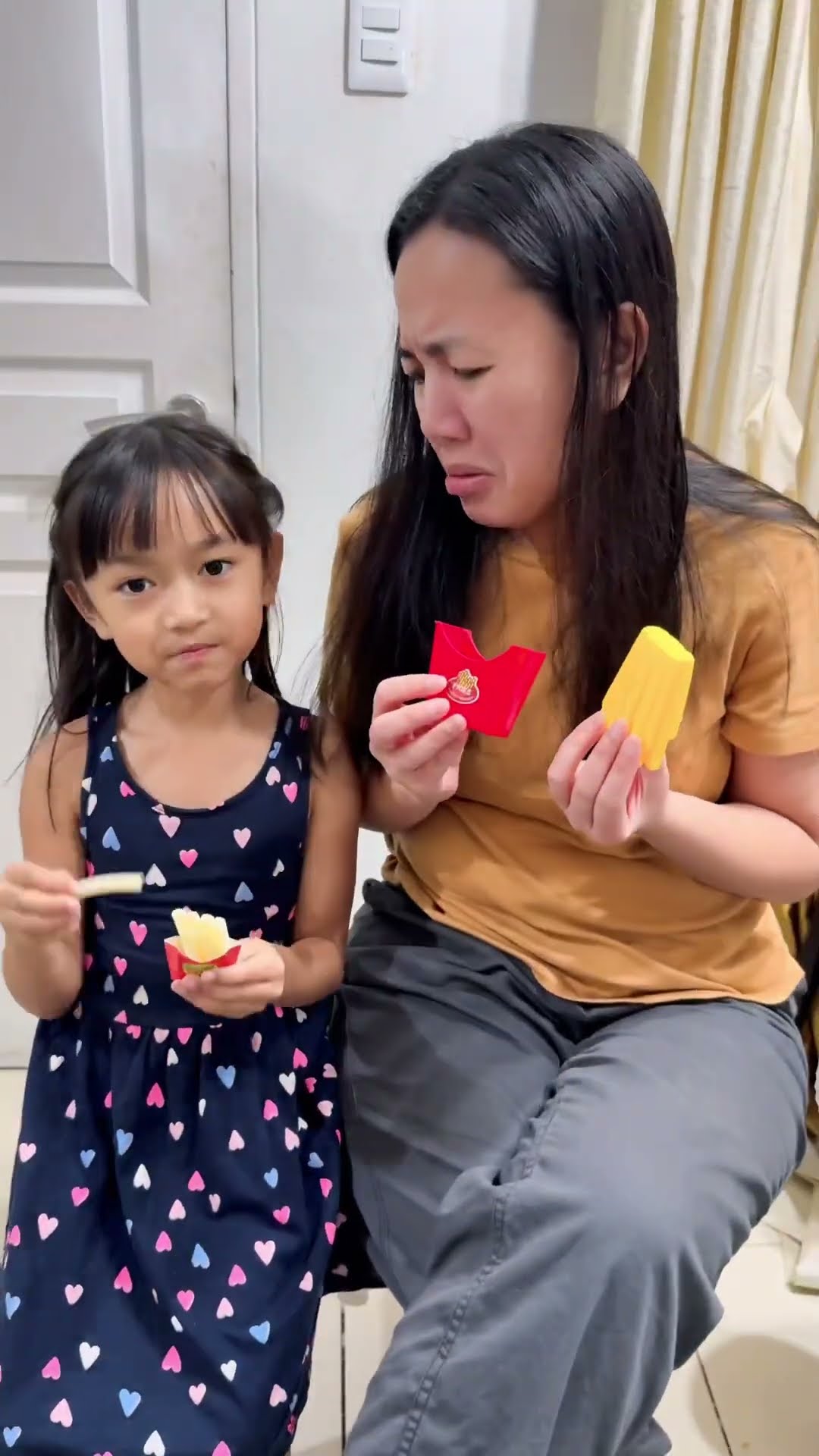Candy fries prank on mom ?❤️???✅??