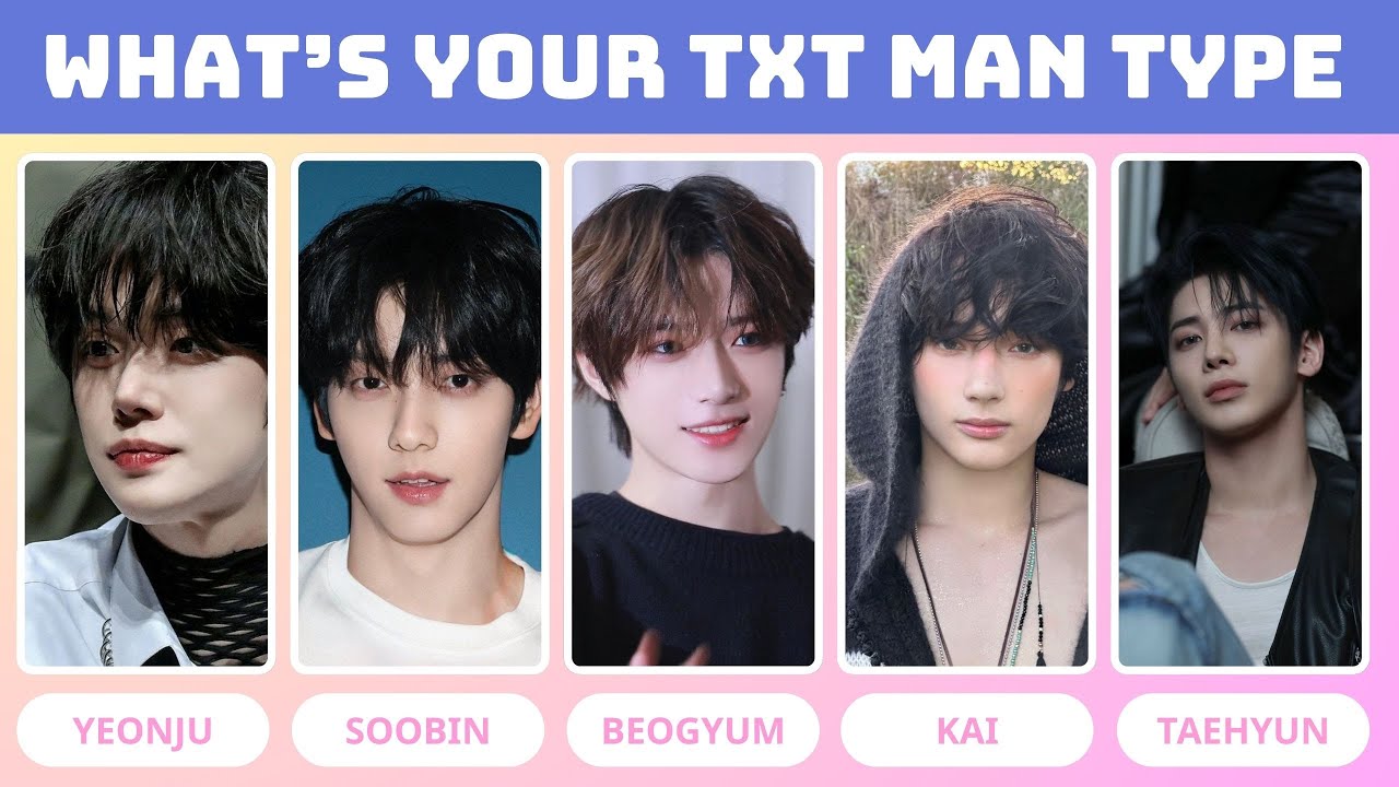 What’s your TXT MAN Type ? | Aesthetic Personality Quiz