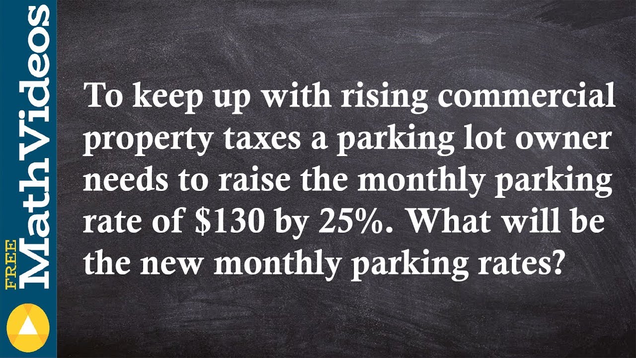 ACT SAT Prep How to calculate percent price increase YouTube
