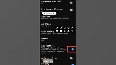 Restricted mode has hidden comments for this video, how to ise disable restricted mode 2025 #short