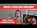 Lucas tracy reacts to vinicius oliveira brutal flying knee knockout