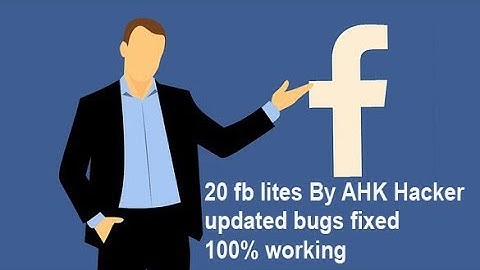 how to download 20 fb lites by AHK Hacker
