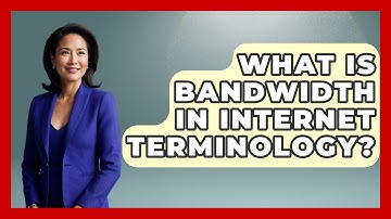 What Is Bandwidth in Internet Terminology? | Tech Terms Explained News