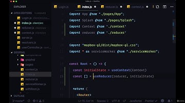 10 Managing App State with useContext / useReducer #react #graphql #node #js #hooks