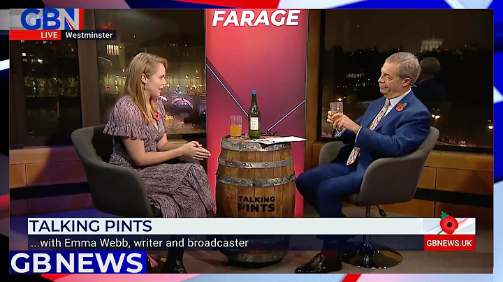 Emma Webb joins Nigel Farage for Talking Pints