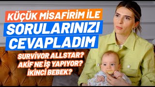 Hakkımda Merak Edilenler!! Küçük Misafirimle Soru/Cevap 'SURVIVOR BENİM İÇİN...!'  | Merve Aydın