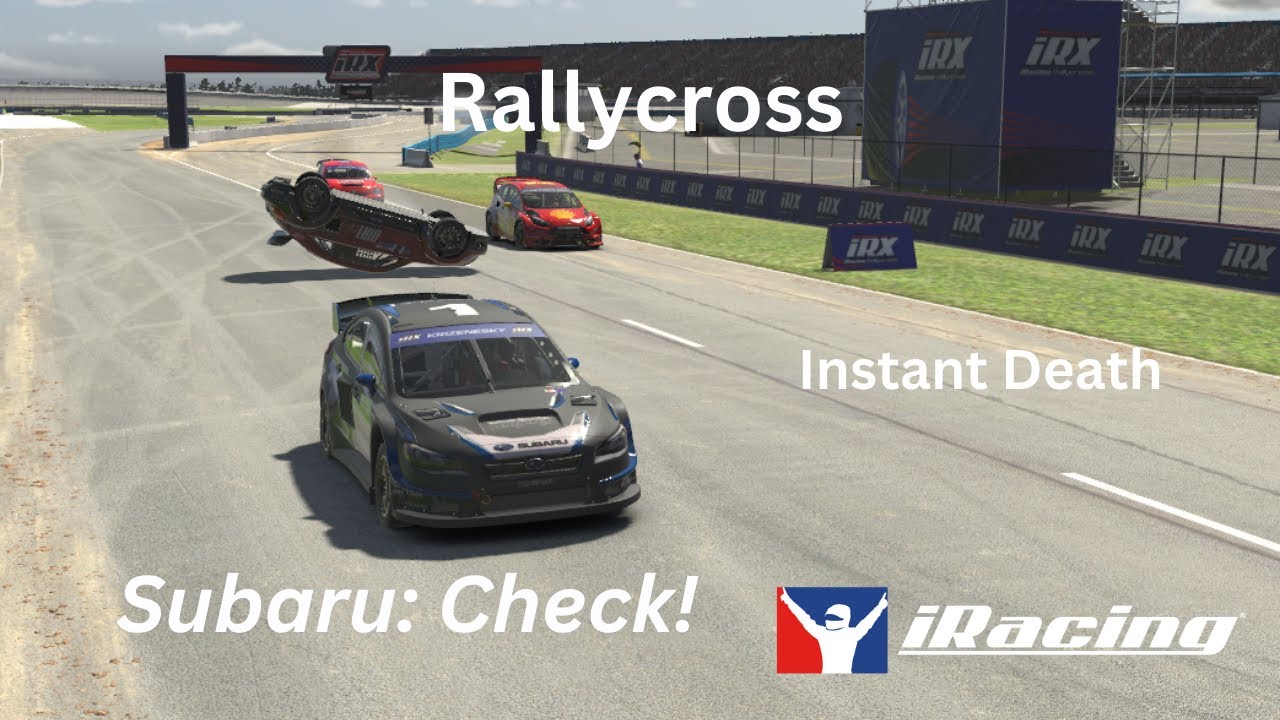 iRacing Rallycross Subaru WRX Daytona - YouTube