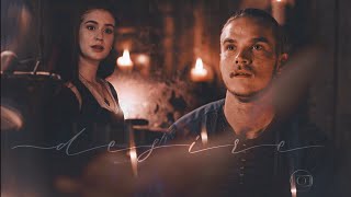 Hvitserk &amp; Amália [crossover] | Desire