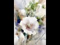 Watercolor/Aquarela - Demo - Hollyhock 2EY/Zoom Demo