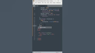 Efek Loading Matahari Terbenam 🌅 yang menakjubkan | HTML CSS #html #css #mengareit #htmlcss #shorts