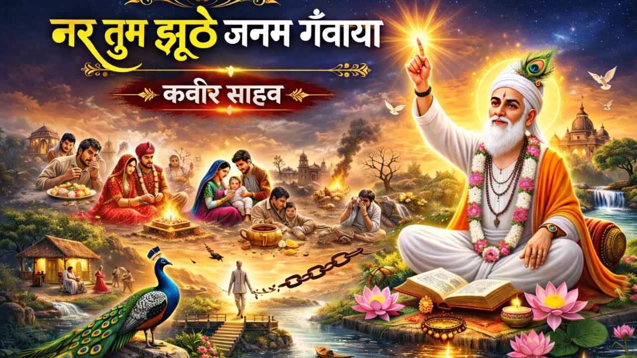 नर तुम झूठे जनम गँवाया | Nar Tum Jhoothe Janam Ganvaya | Kabir Sahib Bhajan
