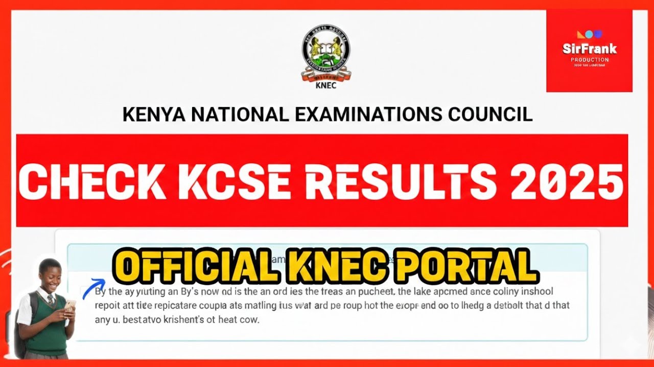 How to Check KCSE Results 2024/2025 Online (Step by Step) - YouTube