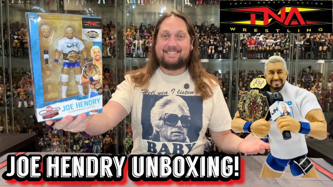 Joe Hendry TNA Championship Edition Unboxing & Review!