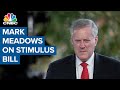 Mark Meadows on stimulus bill: 'There's still a number of open items on stimulus — talks will contin