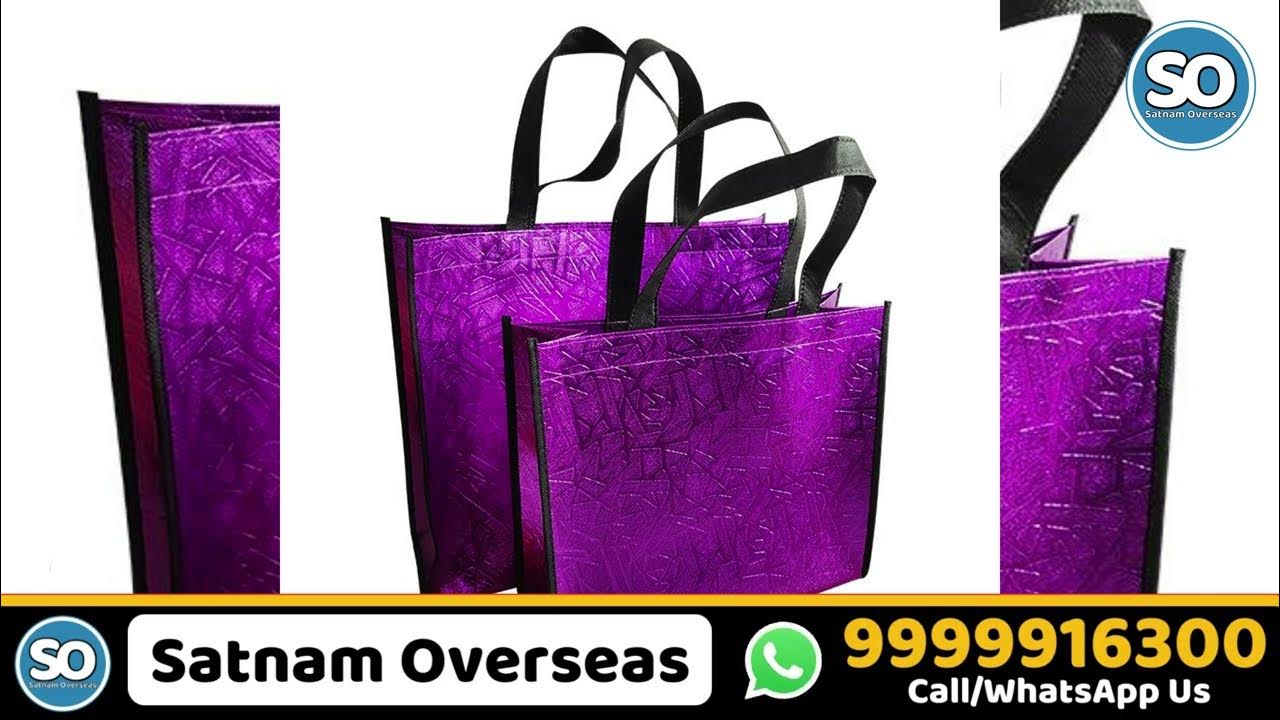 Non Woven Bags Wholesale Market In Delhi - Satnam Overseas
