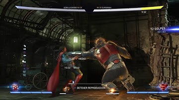 Injustice 2 Gorilla Grodd Stampede Cancel + Trait Mid Screen Combo