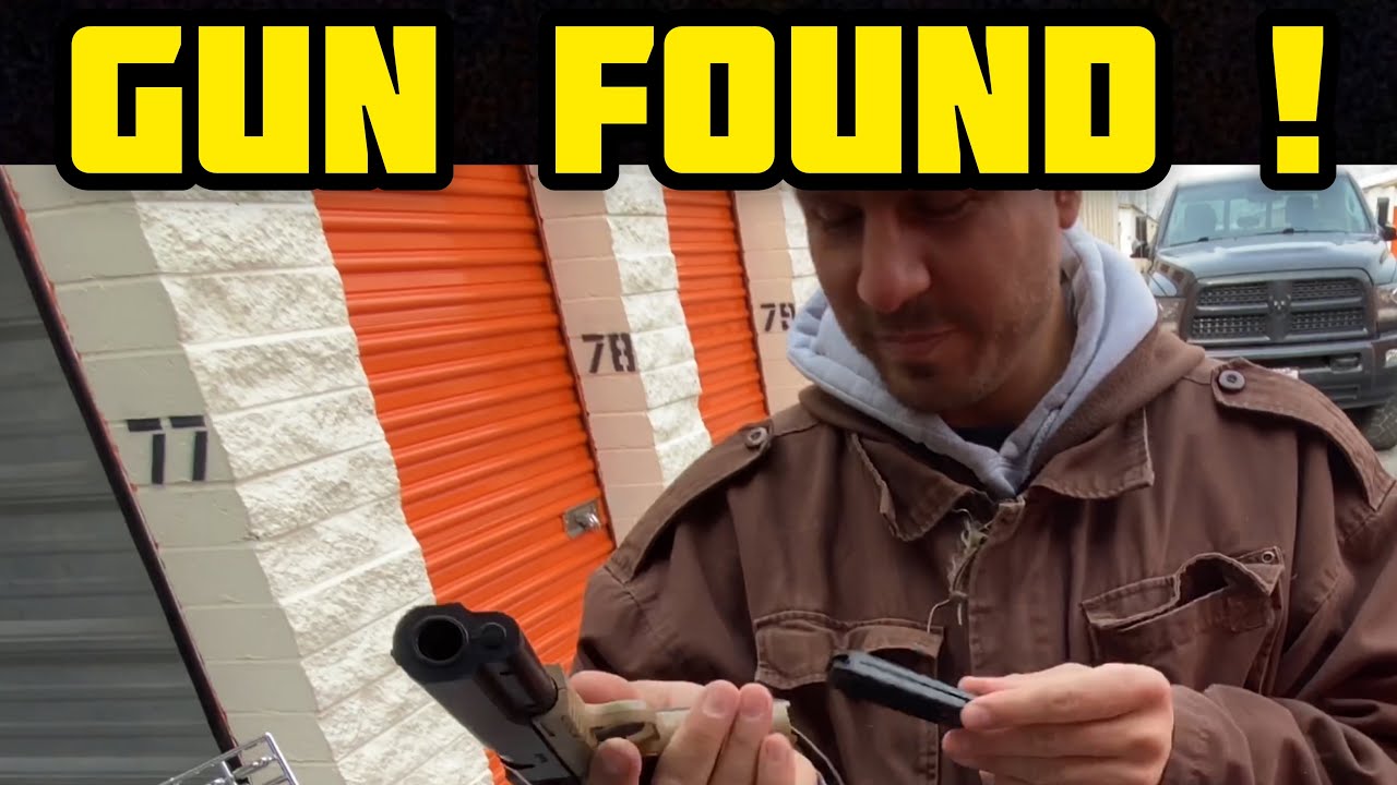 Gun Found in Storage Unit ! - YouTube